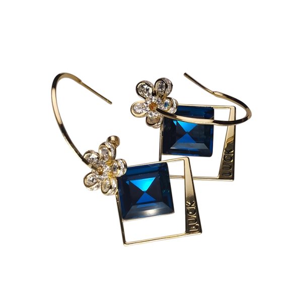 AZURE ELEGANCE EARRINGS