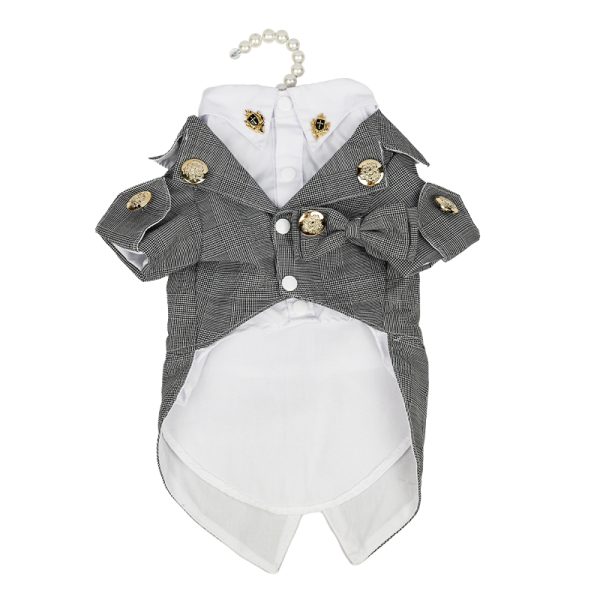 GOLDEN LION BUTTON VINTAGE PET SUIT